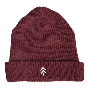 Parks Projects Trail Arrow Beanie Burgundy